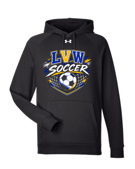 LVW Soccer Black UA Hoodie
