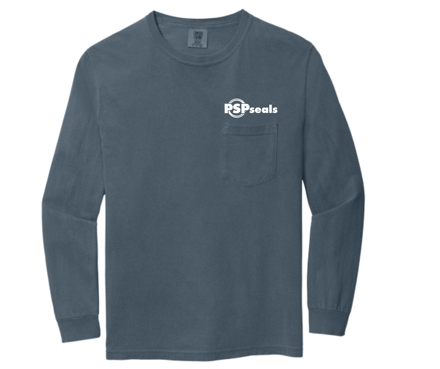 Comfort Colors® Heavyweight Ring Spun Long Sleeve Pocket Tee