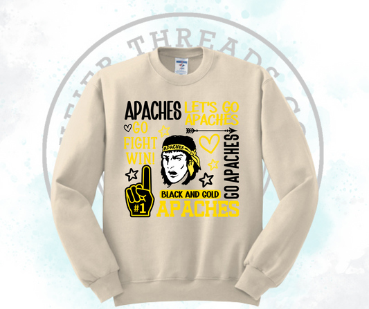 Lets Go Apaches Cream (All Options)