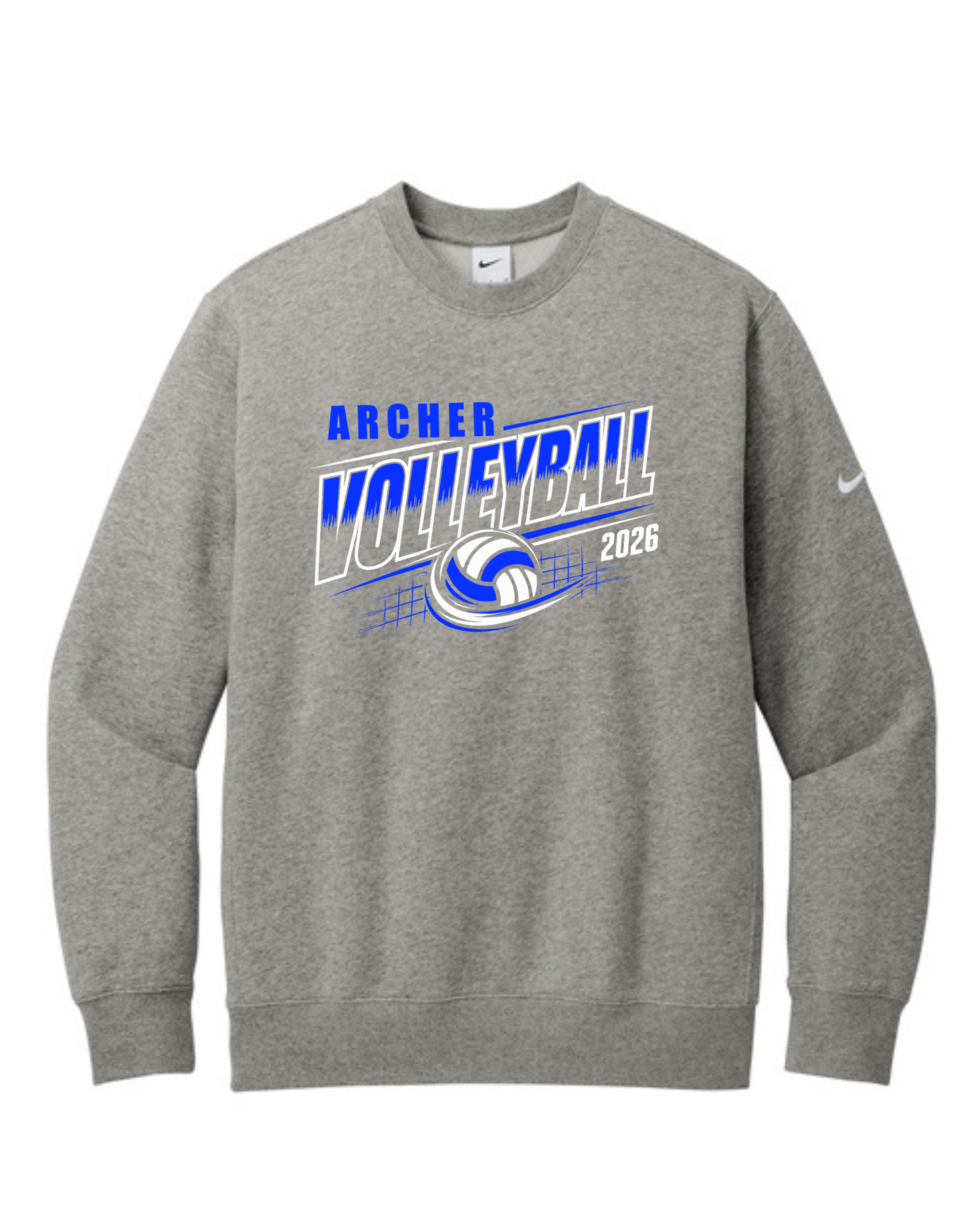 Archer Volleyball Nike Cub Crewneck