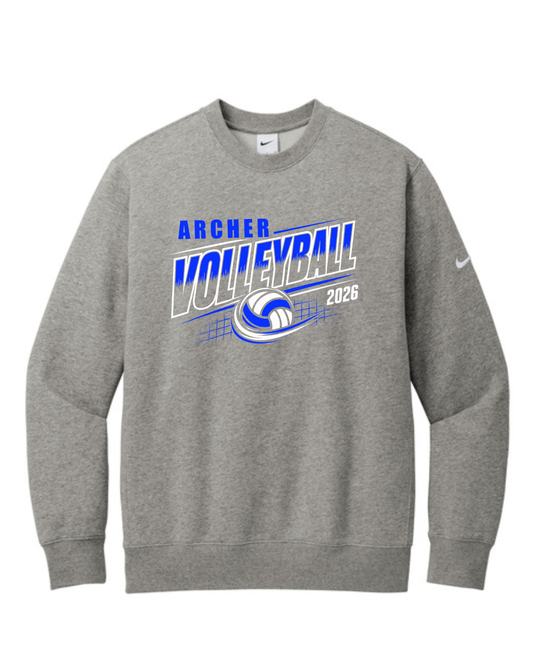 Archer Volleyball Nike Cub Crewneck