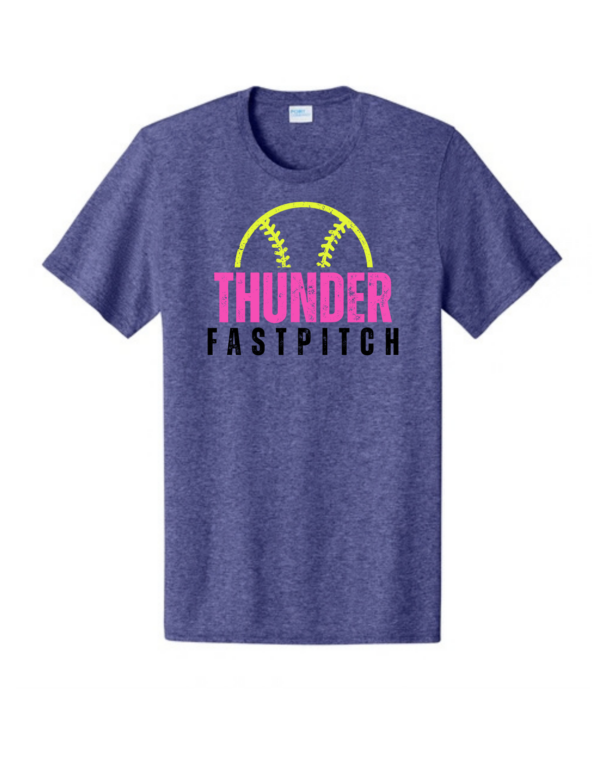Heathered Purple Thunder Fastpitch