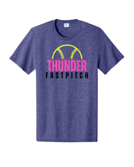 Heathered Purple Thunder Fastpitch