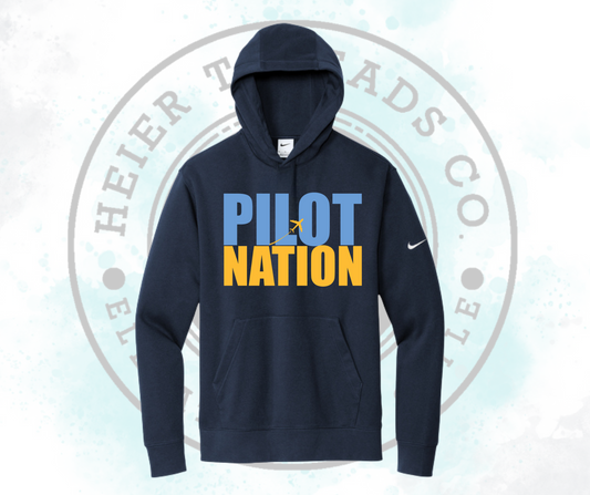 Pilot Nation Nike Hoodie Navy