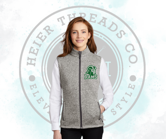 Port Authority ® Women's Sweater Fleece Vest