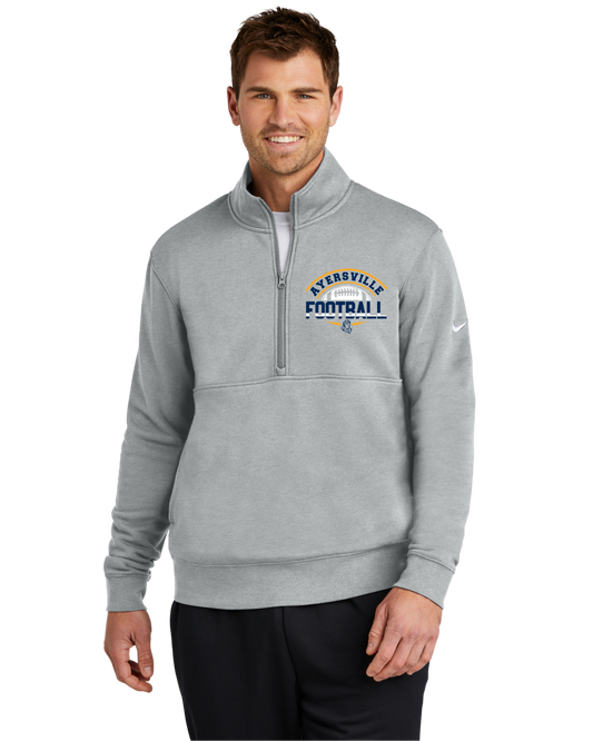 Pilots Football Grey Nike 1/2 Zip