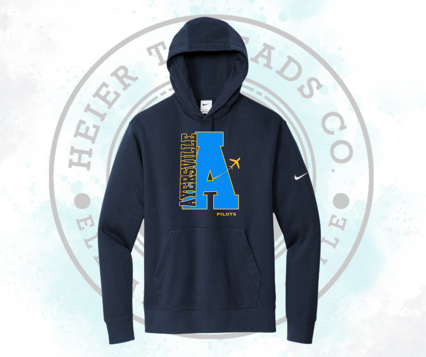 Big A Ayersville Nike Hoodie Navy