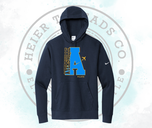Big A Ayersville Nike Hoodie Navy
