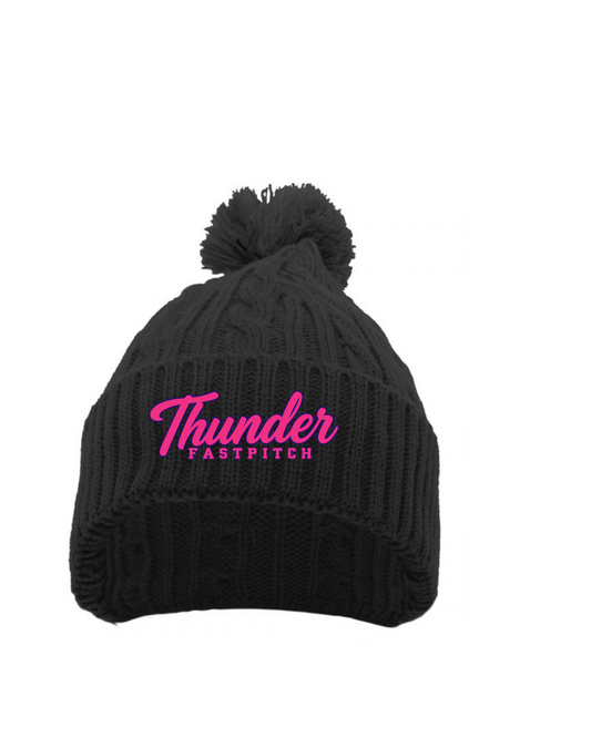 Thunder Pom-Pom Beanie