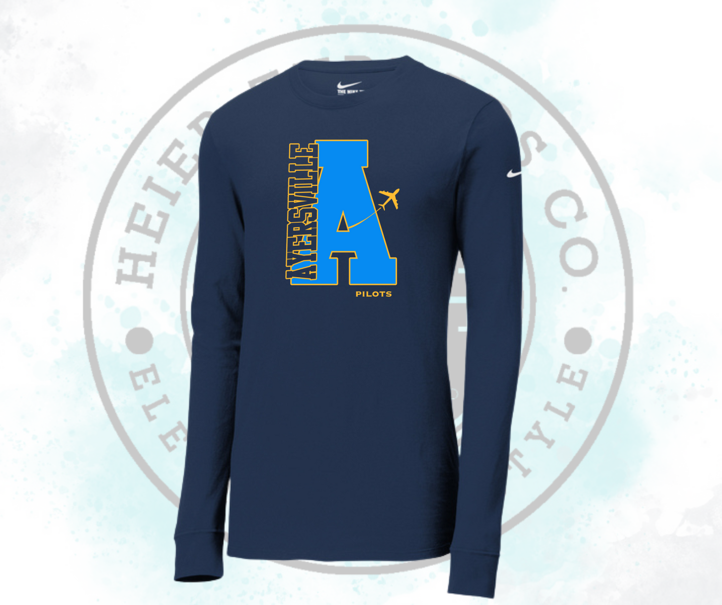 Big A Ayersville Nike Dri-Fit Long Sleeve
