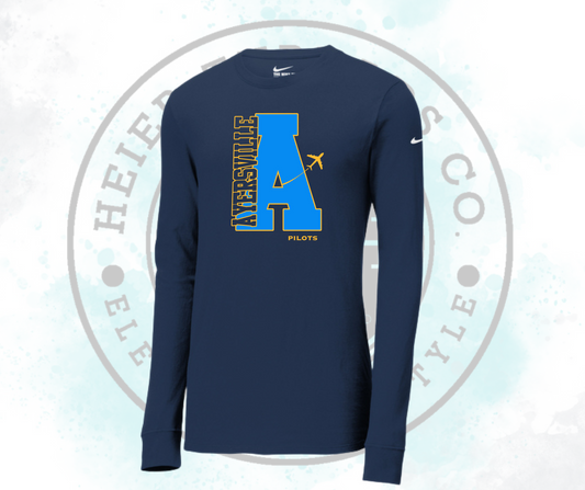 Big A Ayersville Nike Dri-Fit Long Sleeve