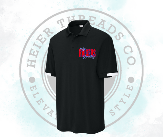 Lady Raider Wrestling Spots-Tek Men's Polo Embroidered