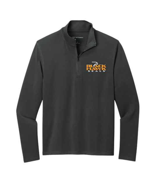 Black Hawk Port Authority® Microterry 1/4-Zip Pullover