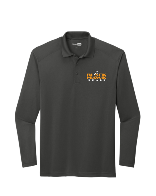 Black Hawk CornerStone Select Lightweight Snag-Proof Long Sleeve Polo