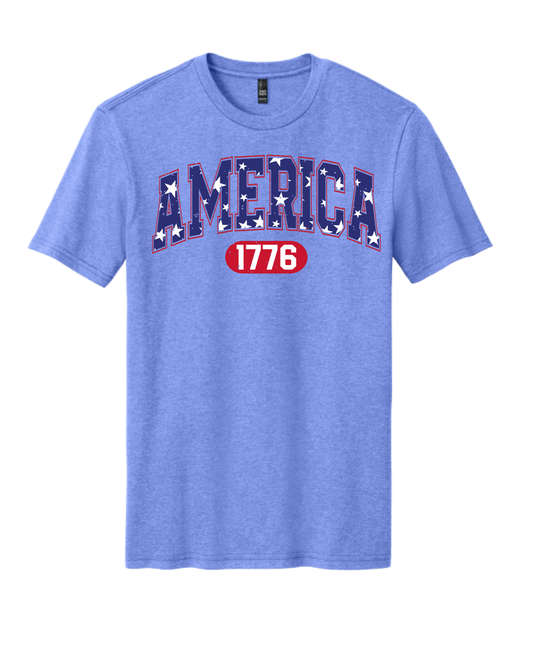 American 1776 Heathered Royal