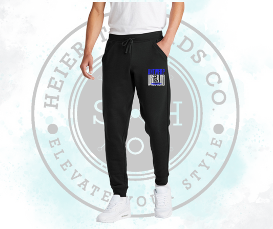 Biddy Wrestling Joggers Black