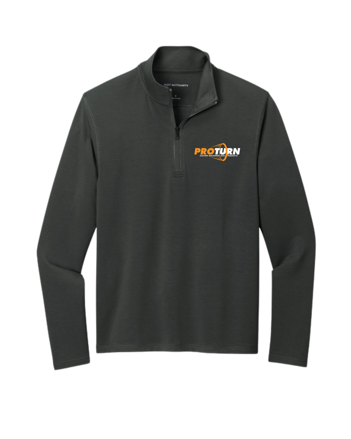 Proturn Port Authority® Microterry 1/4-Zip Pullover