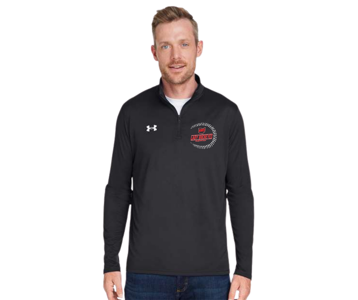 NWO Lady Buckeyes Under Armour Quarter Zip