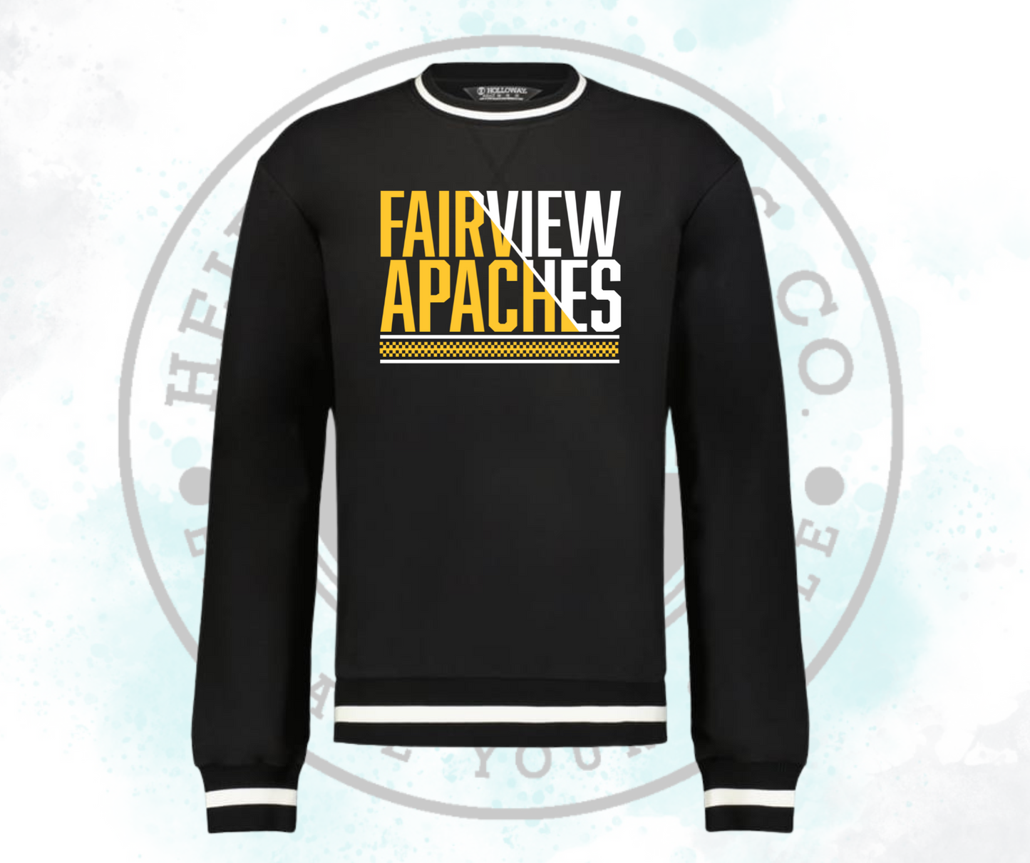 Fairview Apaches Slant Heritage Prep Crew