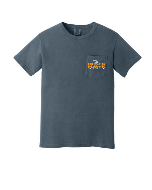 Black Hawk Comfort Colors® Heavyweight Ring Spun Pocket Tee