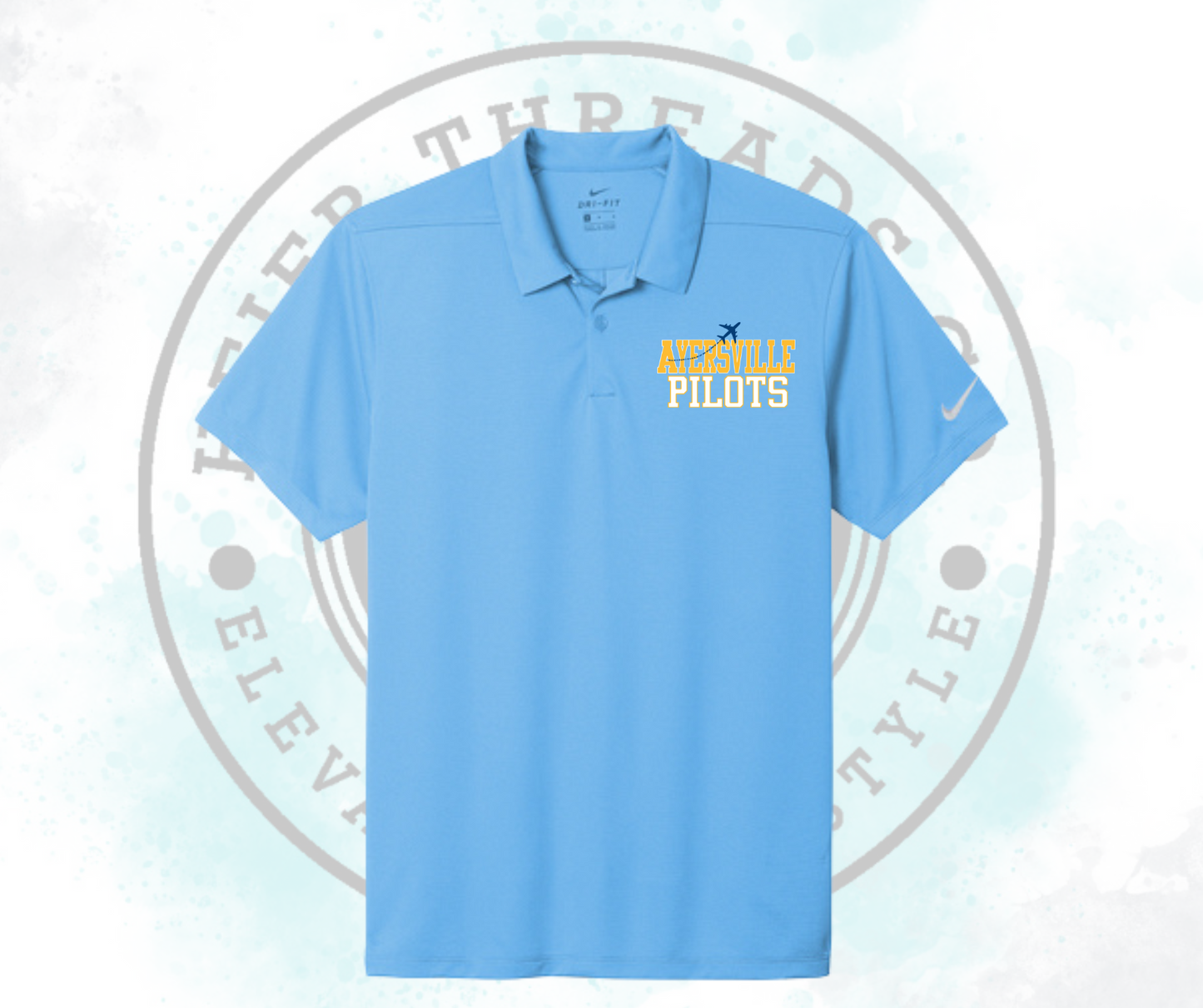 Ayersville Pilots Nike Men's Polo