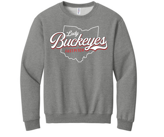 Ohio Lady Buckeyes Grey (All Options)