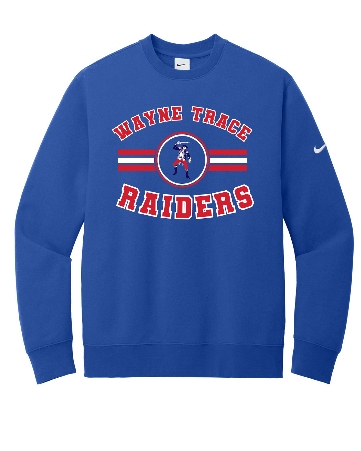 Wayne Trace Raiders Big Nike Club Crew Neck