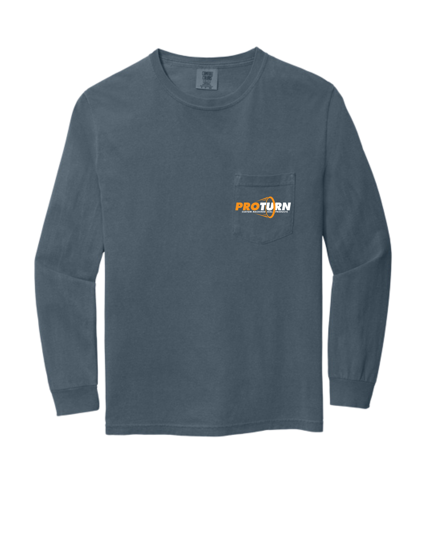 Proturn Comfort Colors® Heavyweight Ring Spun Long Sleeve Pocket Tee