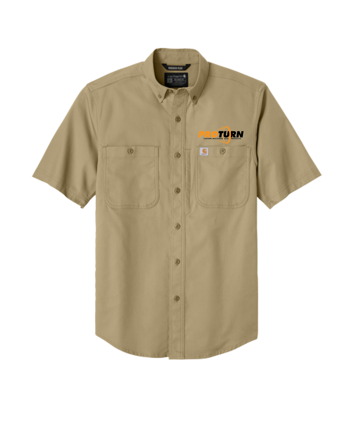 Proturn Carhartt Professional Short Sleeve Shirt Embroidered