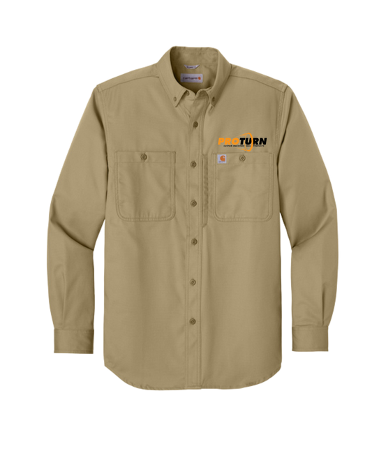 Proturn Carhartt Rugged Professional Series Long Sleeve Shirt Embroidered