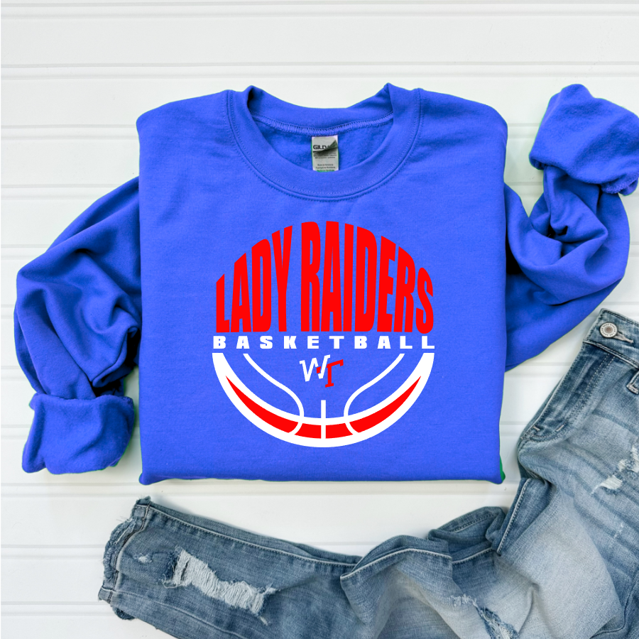 3-6 Grade Lady Raiders Basketball Fan