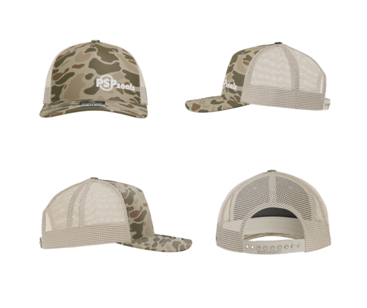 Richardson Printed Five-Panel Trucker