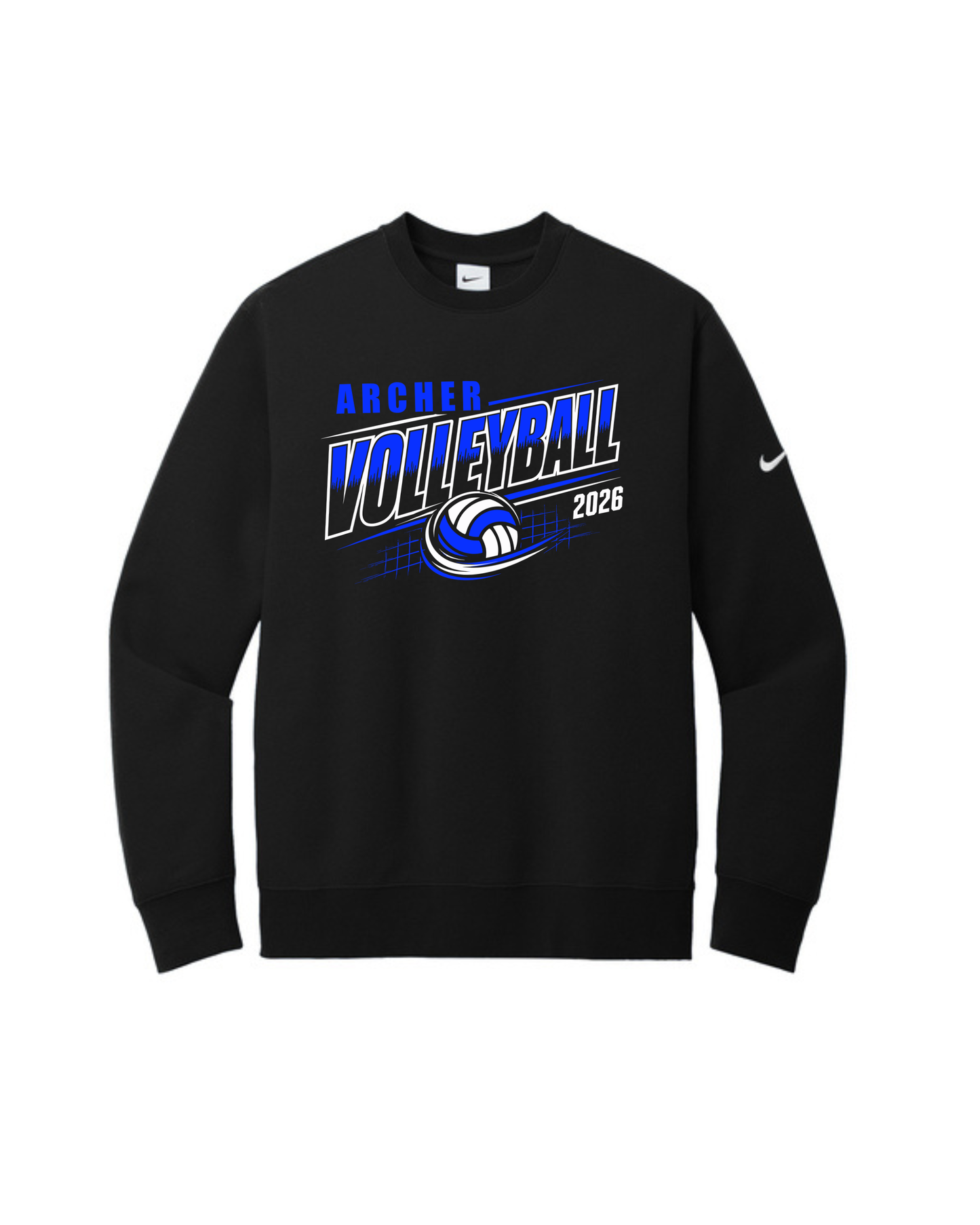 Archer Volleyball Nike Cub Crewneck