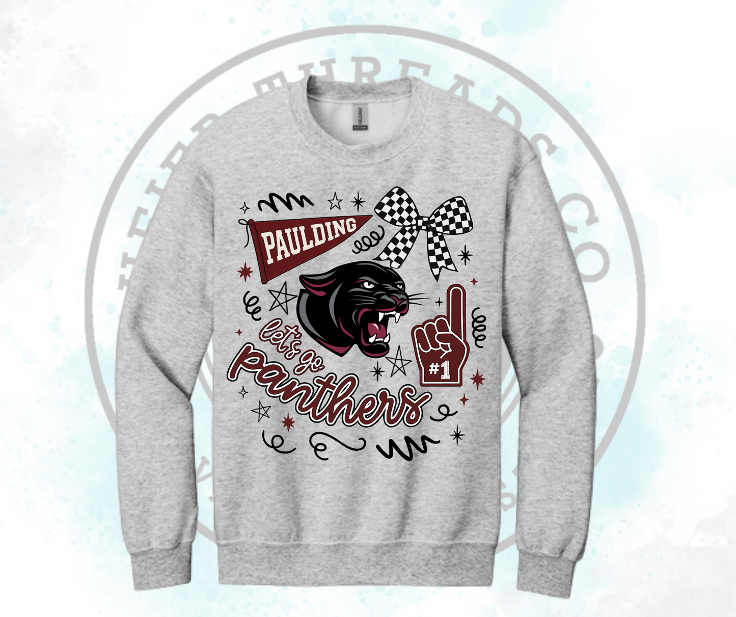 Lets Go Panthers Ash (All Options)