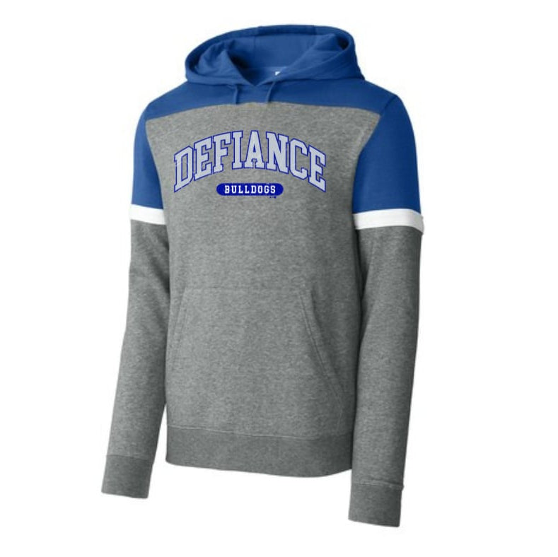 Defiance Bulldogs Sport-Tek® Drive Fleece Colorblock Hoodie