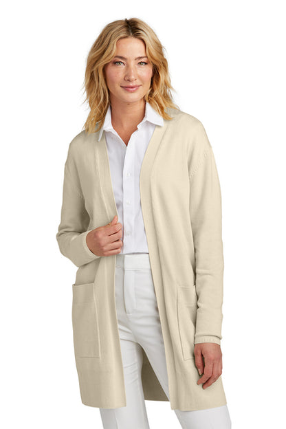 Select Medical Embroidered Cardigan Sweater Cream