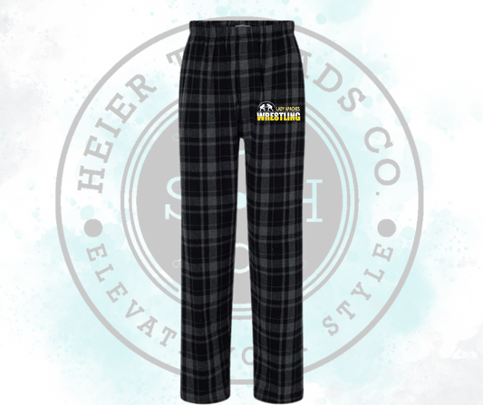 Lady Apache Wrestling Flannel Pants with Pockets