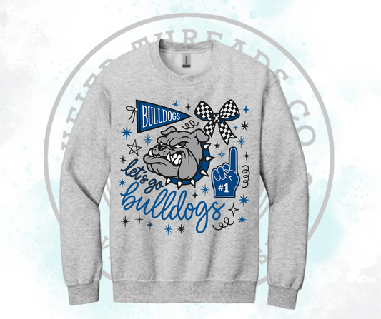 Lets Go Bulldogs Ash (All Options)