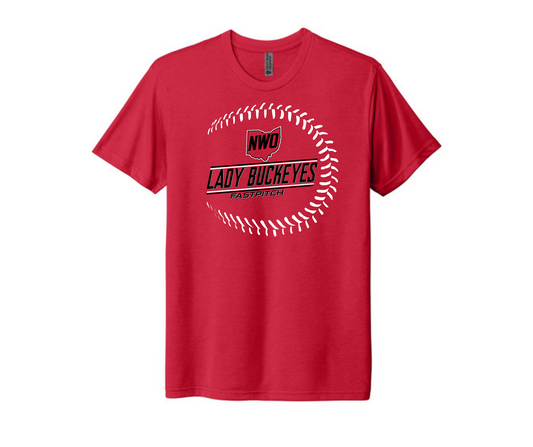 NWO Lady Buckeye Softball Red (All Options)