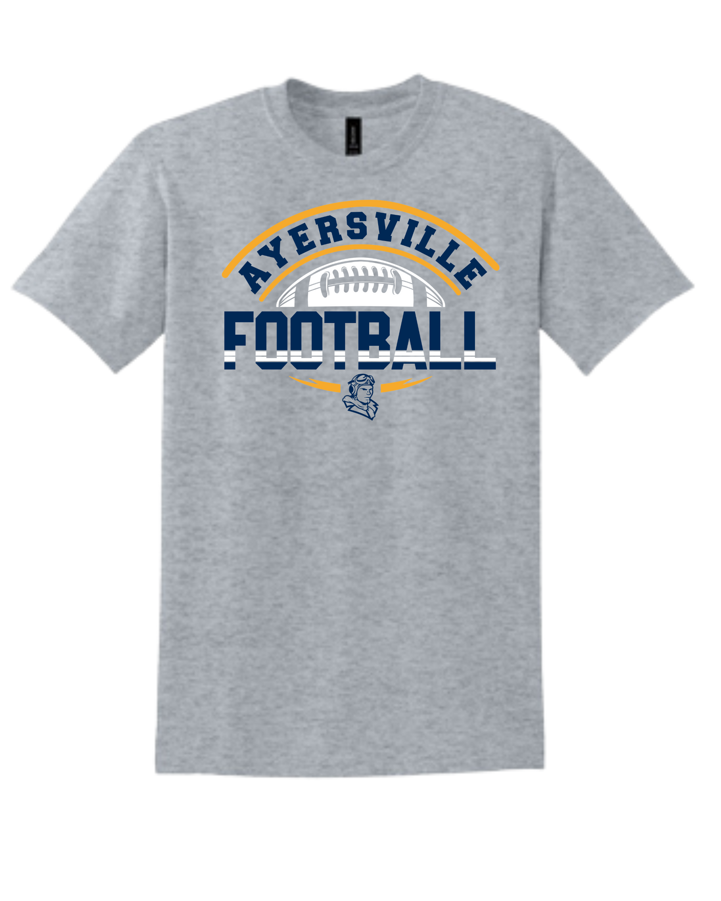 Ayersville Football Grey (All Options)