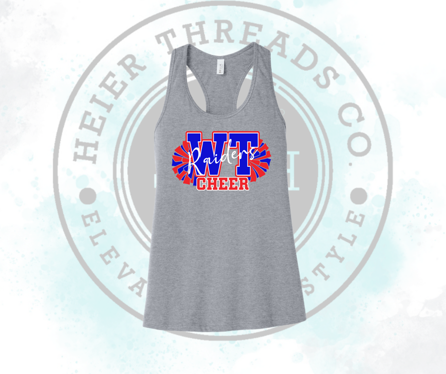 WT Mini Cheer Razor Back Tank