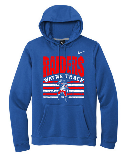 Raiderman Lines Nike Fleece Club Hoodie