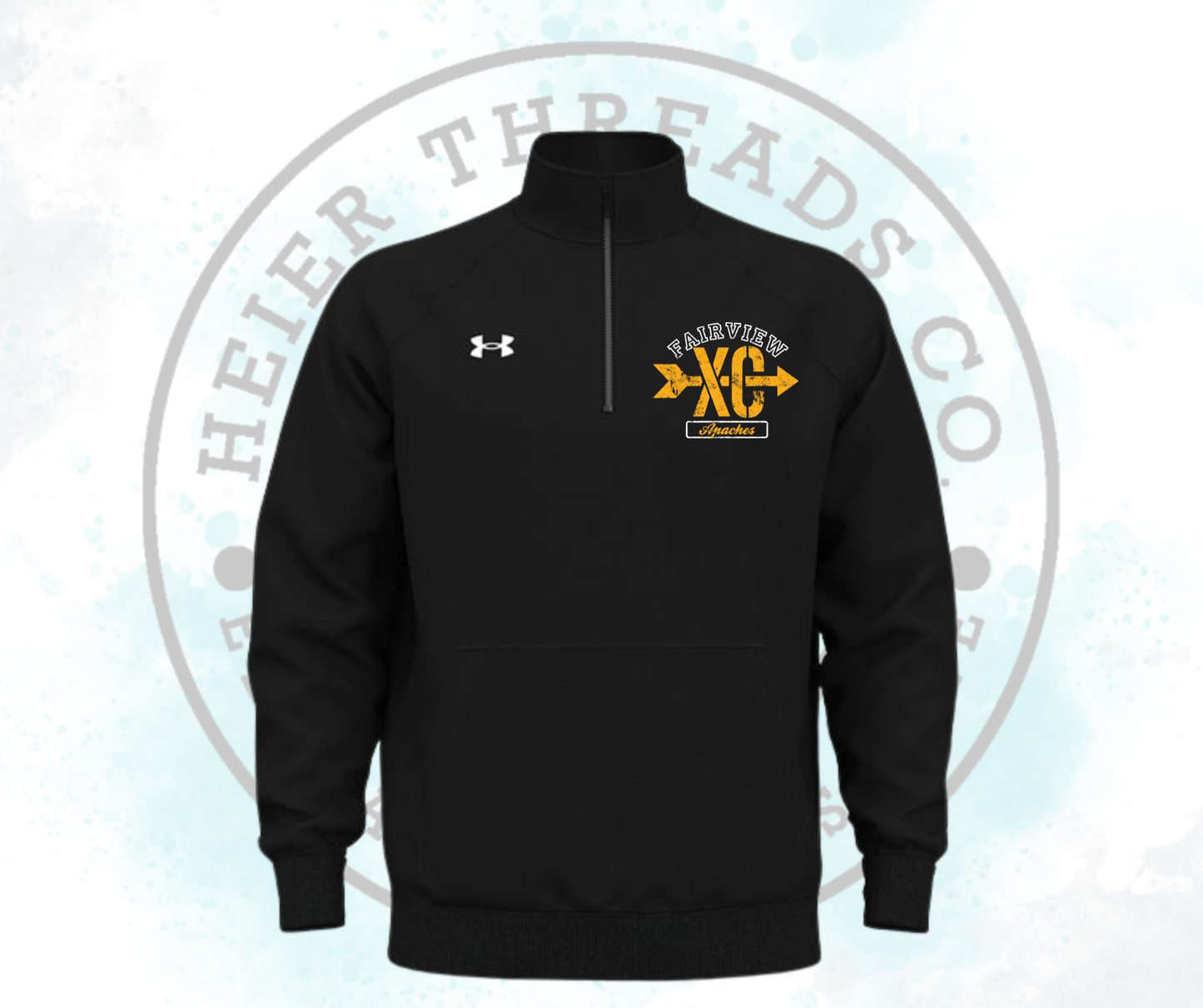 Under Armour Men's Rival Fleece Quarter-Zip Pullover