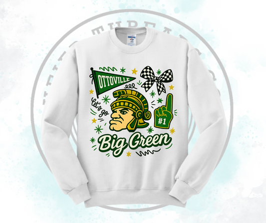 Lets Go Big Green White (All Options)