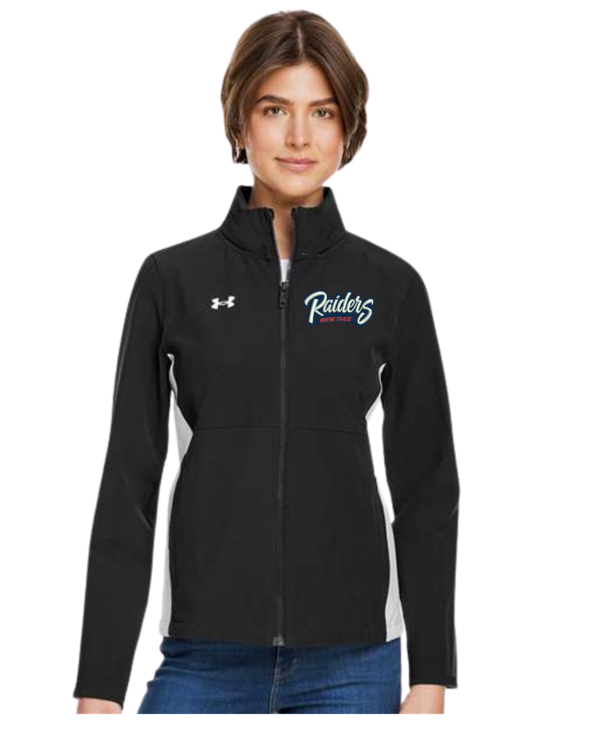 Raiders Under Armour Woman's Rival Stretch Jacket