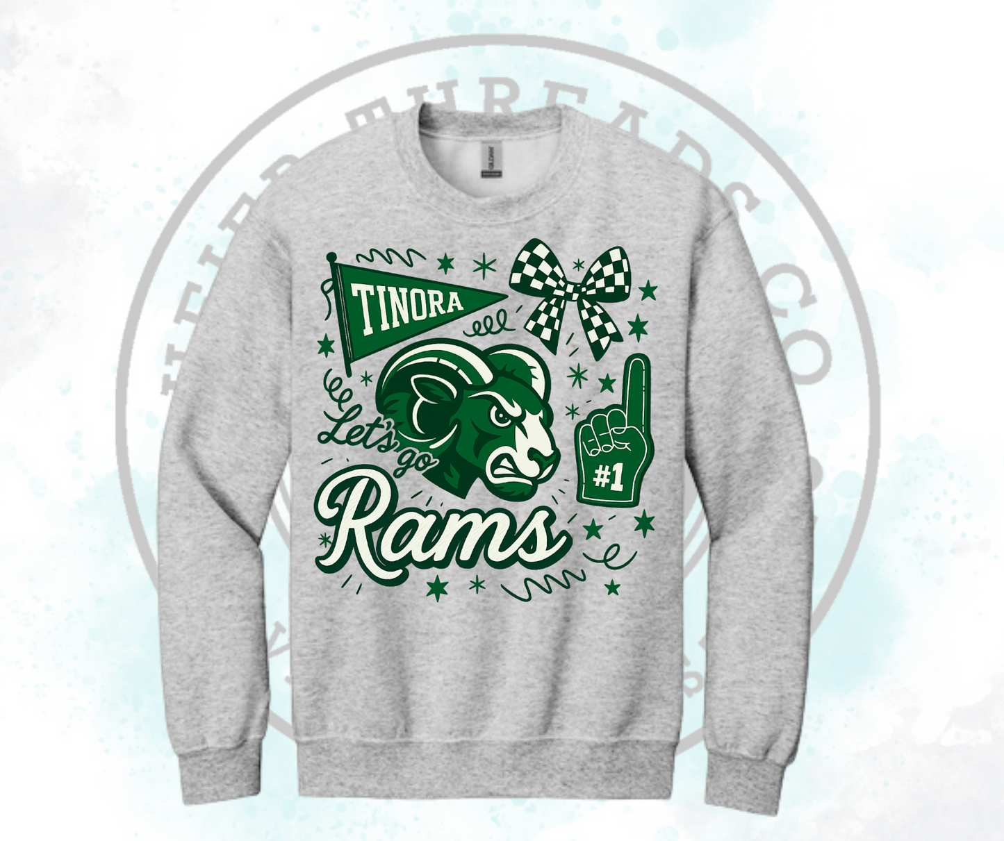 Lets Go Rams Ash (All Options)