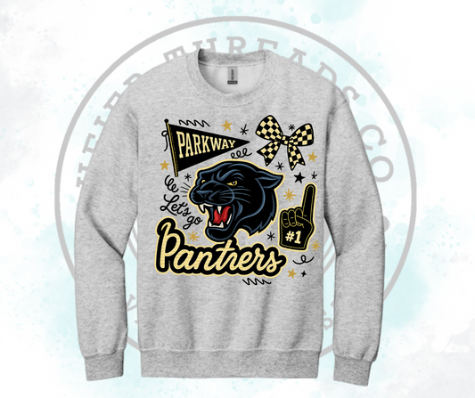 Lets Go Panthers Ash (All Options)