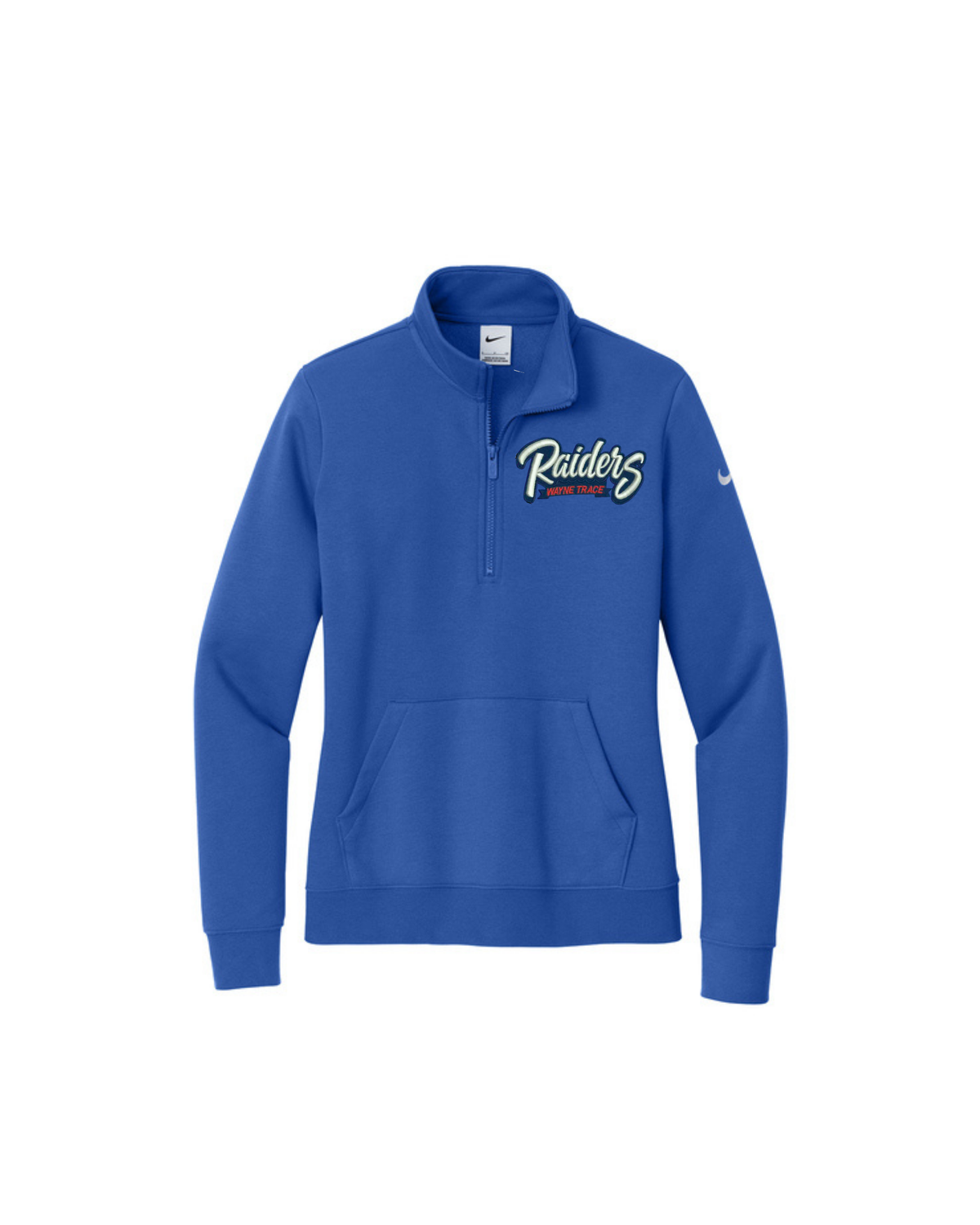 Raiders Womans Nike 1/2 Zip