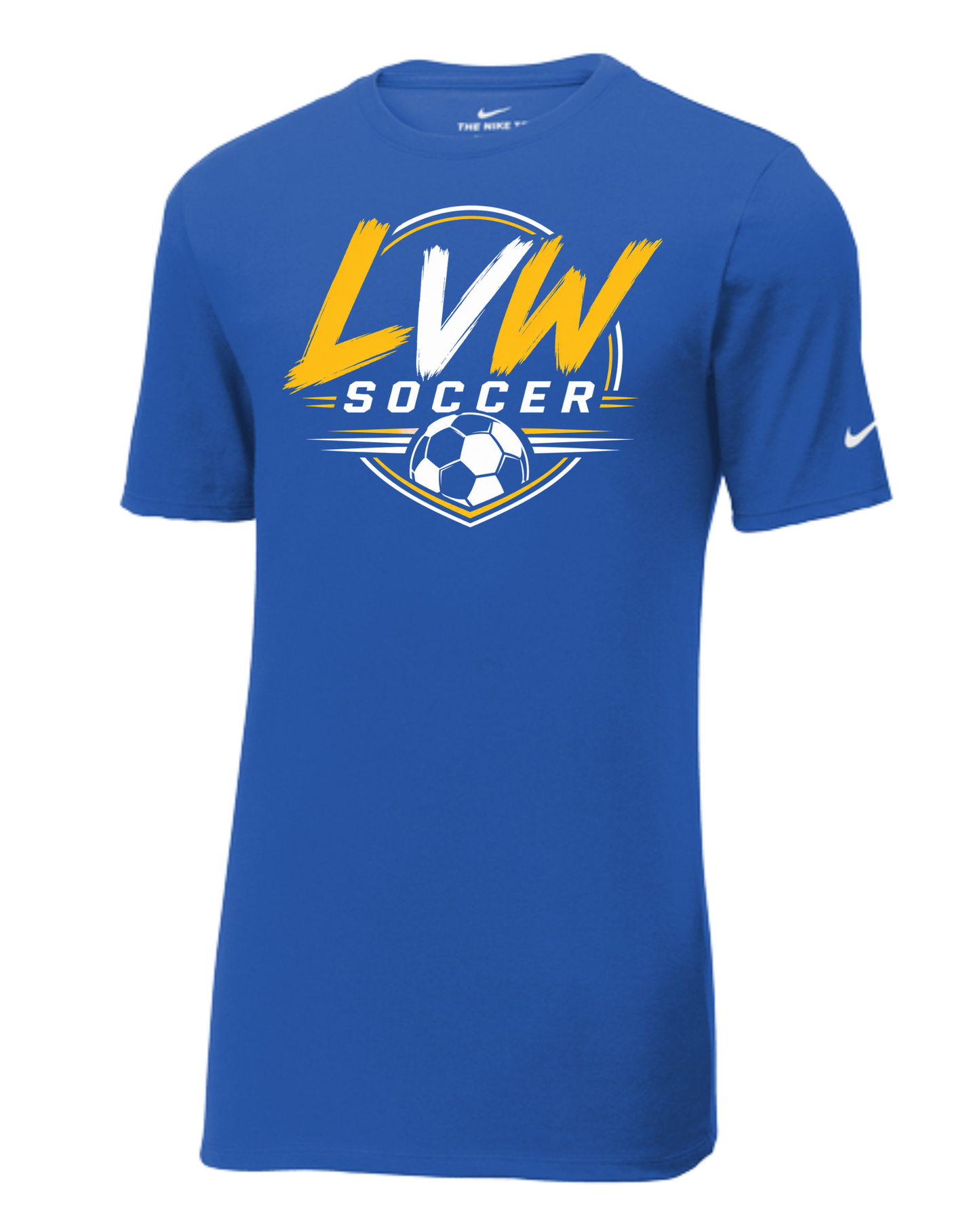 LVW Soccer Blue Nike Shirt