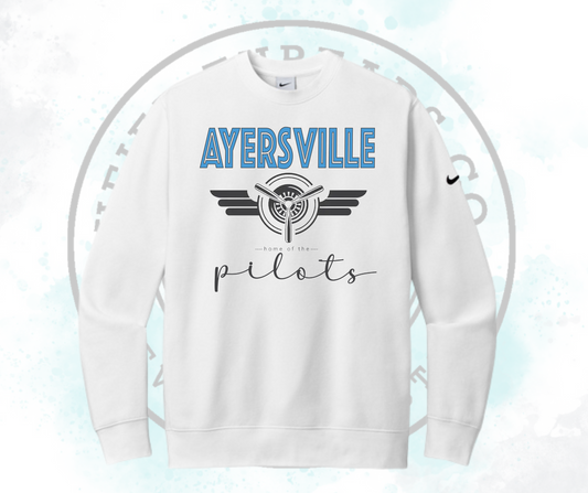 Ayersville Fly Nike Club Fleece Crew